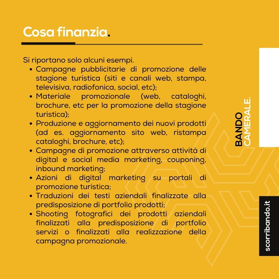 2 VICENZA_Bando Filiere Turistiche